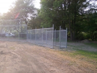 Chain Link Dugouts