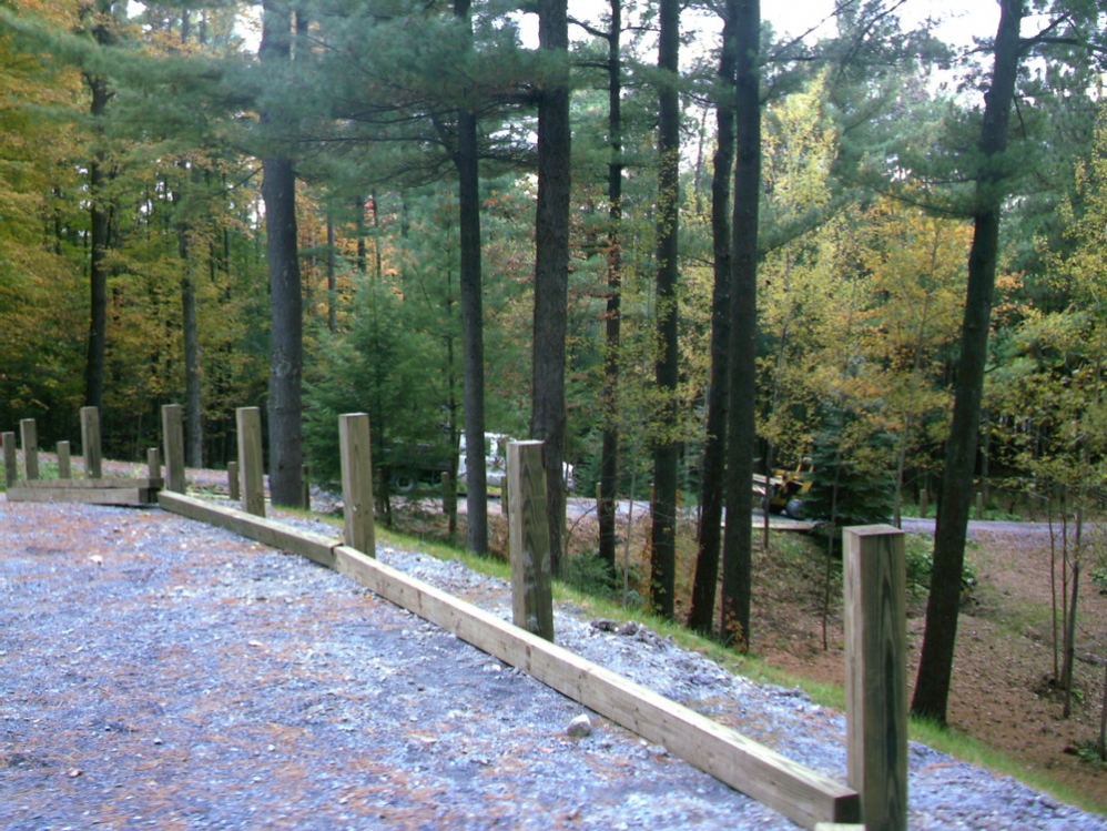 Dock Piling, Post & Rope - Round Hill Fence
