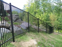 Stowe VT, 2-rail fence
