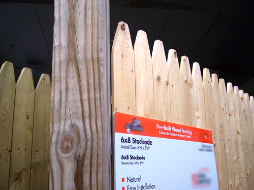 We Visited a Big Box Store and Photographed Every Problem With Their Wood Fencing