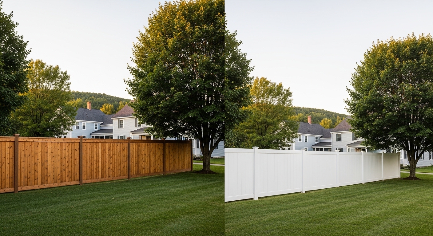 Wood Fence vs Vinyl Fence: Which Is the Better Investment in Vermont?